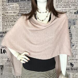 Brand new boho alashan 100% cashmere shrug cottage-core or fall girl look